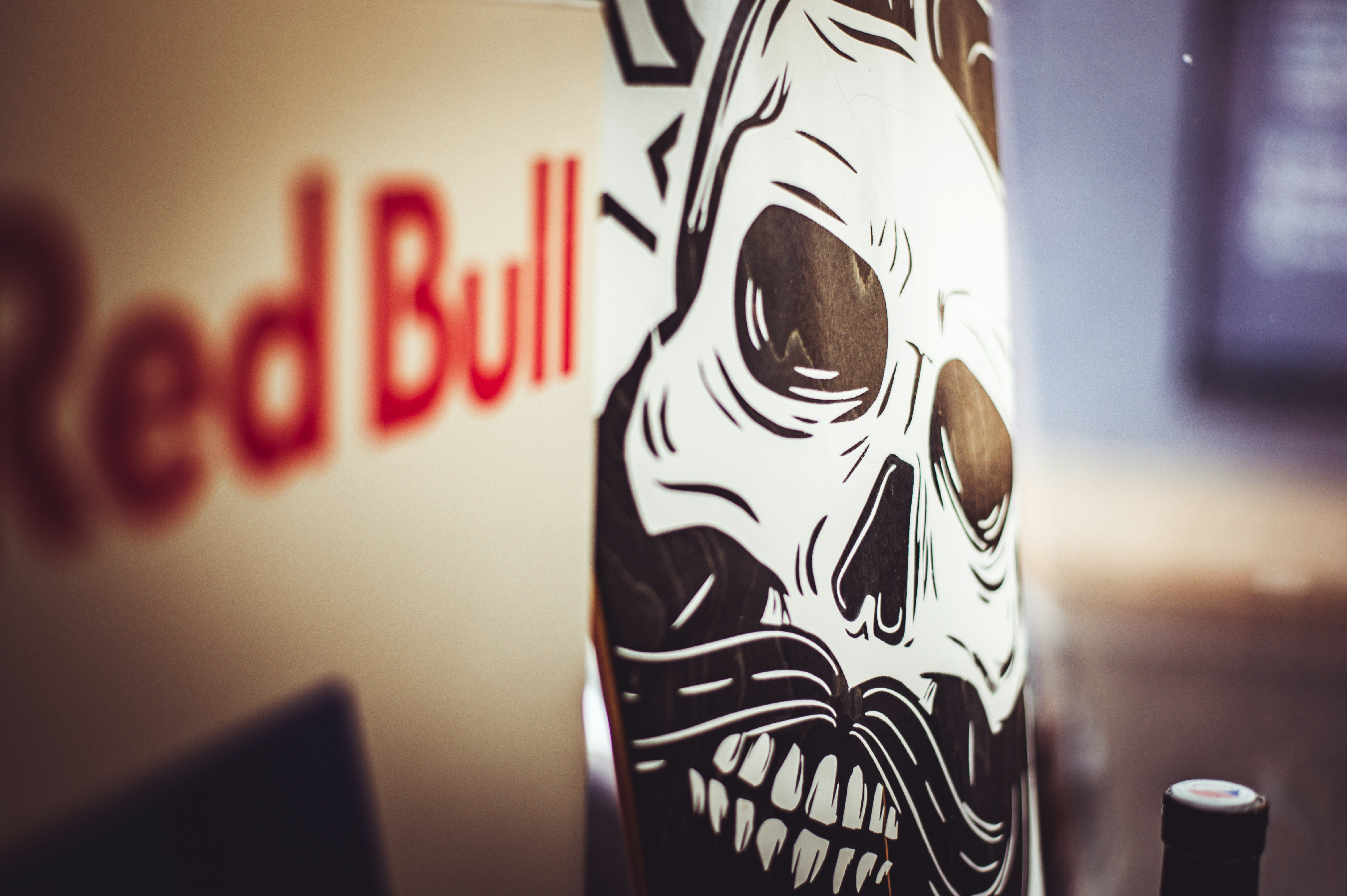 Red Bull text artwork